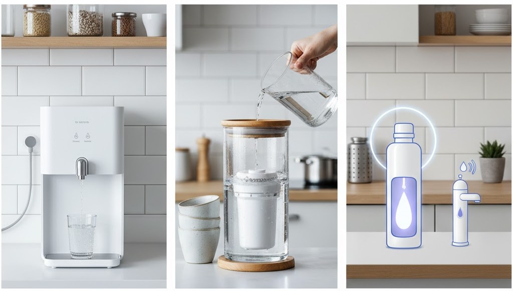 Fontaine eau filtrante particulier