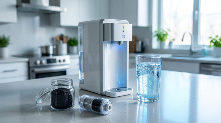 brita cube vs filtre charbon actif