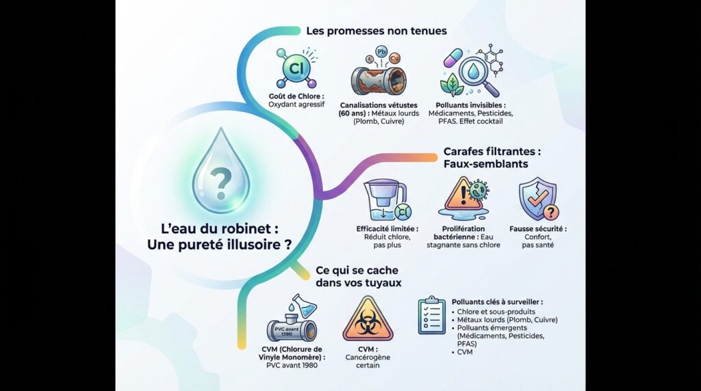 filtre eau pure - Les promesses non tenues de l'eau "potable"